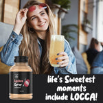 Load image into Gallery viewer, Locca Premium Boba and Coffee Syrup | Bubble Tea Syrup Syrup 12oz | Premium Coffee Syrup