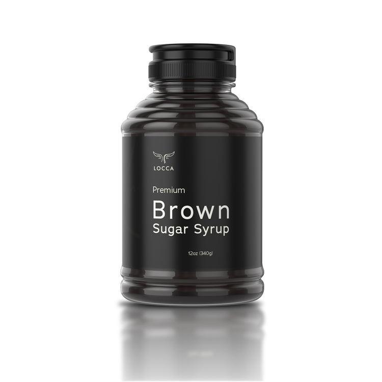 Locca premium brown sugar syrup