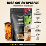 Load image into Gallery viewer, Premium Brown Sugar Creme Brulee Milk Tea Powder - SuperBoba
