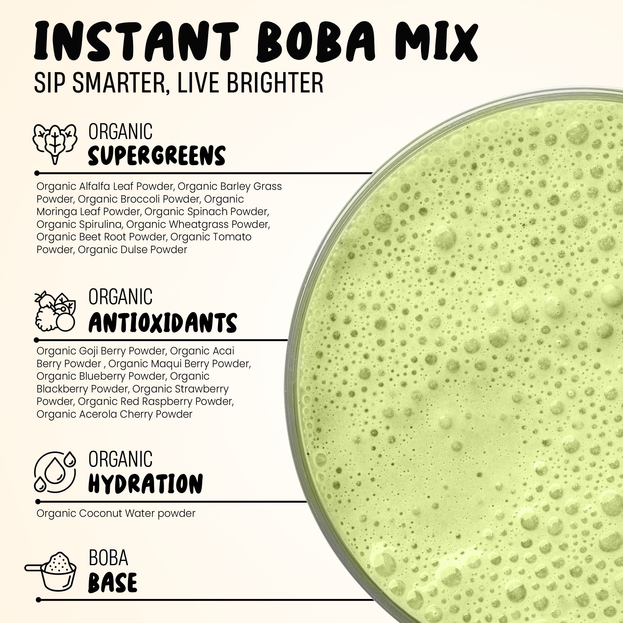 Premium Honeydew Milk Tea Powder - SuperBoba