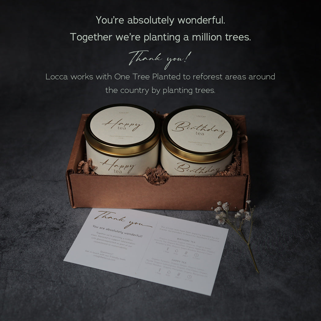 Locca Happy Birthday Tea Gift Set