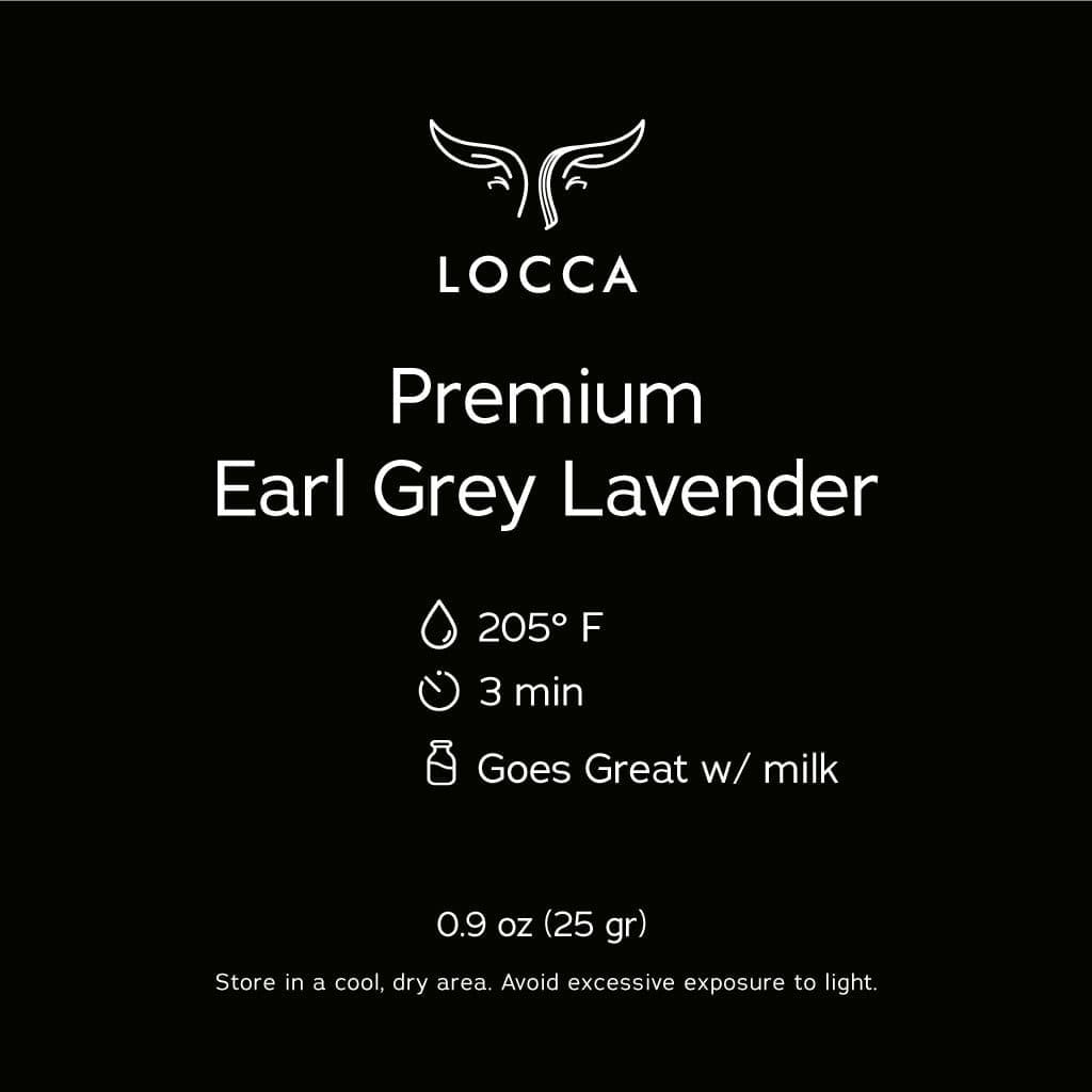 Locca Bubble Tea - Organic Earl Grey Lavender – Locca Boba Tea