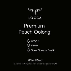Premium Peach Oolong Tea